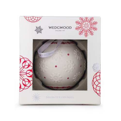 Wedgwood Christmas Iconic Teapot Ornament - Grey