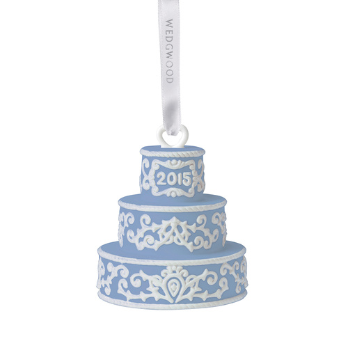 Wedgwood Christmas 2015 Our First Christmas Ornament - Blue