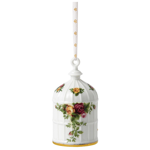 Royal Albert Old Country Roses Christmas Birdcage Ornament