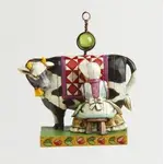 Heartwood Creek Hanging Ornament Collection - Eight Maids A Milking Hanging Ornament