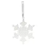 Wedgwood Christmas Snowflake Ornament - White
