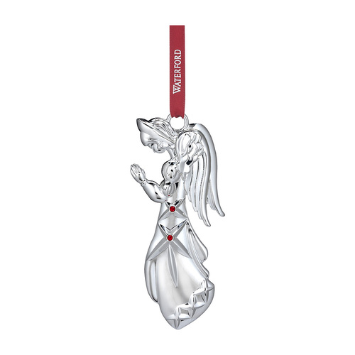 Waterford Silver 2017 Annual Angel Ornament