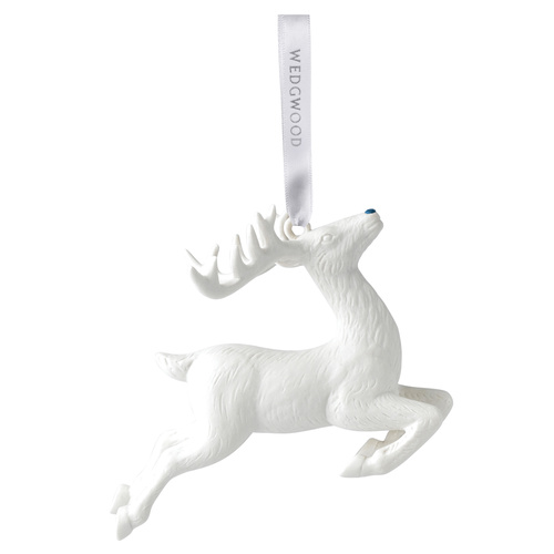 Wedgwood Christmas Reindeer Ornament