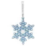 Wedgwood Christmas Snowflake Ornament - Blue