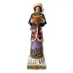 Jim Shore Heartwood Creek - Woman Caroler Figurine