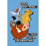Hallmark Card - Disney The Lion King Humour