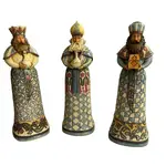 Jim Shore Heartwood Creek - Nativity Wisemen Blue Set of 3
