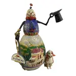 Jim Shore Heartwood Creek - Snowman with Dog