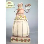 Heartwood Creek Snowman Collection - Winter Blossoms - Small Snowman with Flowers