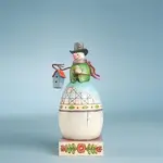 Heartwood Creek Snowman Collection - Snowman with Birdhouse