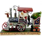 Jim Shore Heartwood Creek - Santa Christmas Train Engine Figurine