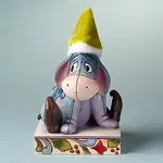 Jim Shore Disney Traditions - Eeyore with felt hat Figurine