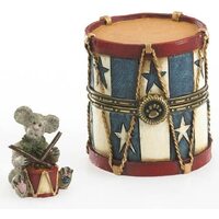 Boyds Bears - Madison's Star Bangled Drum with McNibble and Sticks