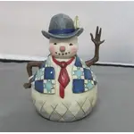 Heartwood Creek Snowman Collection - Snowman with Tie