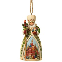 Jim Shore Heartwood Creek Santas Around The World - Russian Santa Hanging Ornament