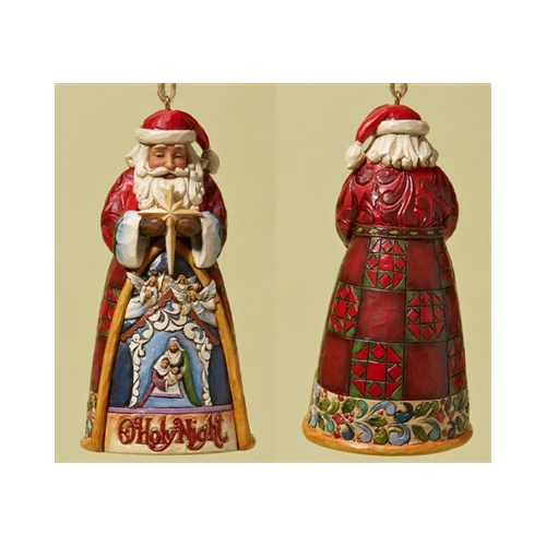 Heartwood Creek Hanging ornament collection - Santa O holy night