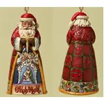 Heartwood Creek Hanging ornament collection - Santa O holy night
