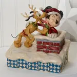 Jim Shore Disney Traditions - Mickey Mouse and Pluto Figurine