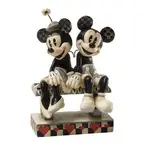 Jim Shore Disney Traditions - Mickey and Minnie Date Night Figurine