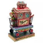 UNBOXED - Jim Shore Heartwood Creek - Candy Cane Caboose