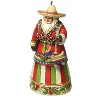 Jim Shore Heartwood Creek Santas Around The World - Mexican Santa Hanging Ornament