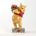 Jim Shore Disney Traditions - Winnie the Pooh Friendship Bouquet Figurine