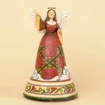 Heartwood Creek Angel Collection  - Praise Him With Song - Musical Angel Singing Figurine