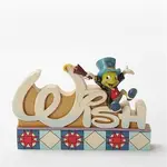 Jim Shore Disney Traditions - Jiminy Cricket Wish Word FIgurine
