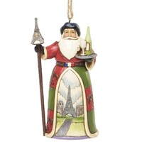 Jim Shore Heartwood Creek Santas Around The World - French Santa Hanging Ornament