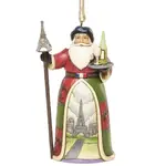 Jim Shore Heartwood Creek Santas Around The World - French Santa Hanging Ornament
