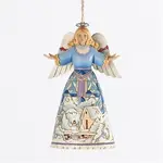 Heartwood Creek Hanging ornament collection - Angel winter scene