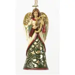 Heartwood Creek Hanging Ornament Collection - Green Ivory Angel Ornament