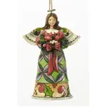Heartwood Creek Angel Collection  - Christmas Angel with Cardinals Figurine