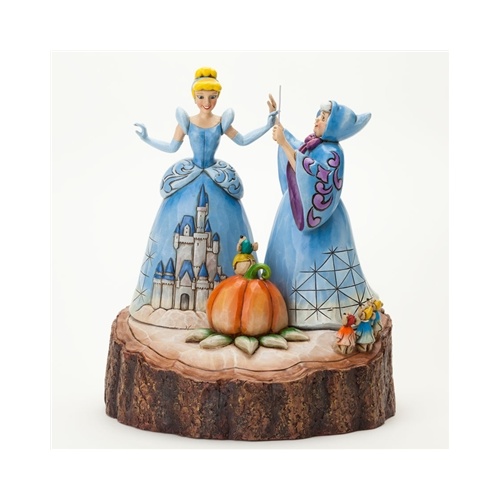 Jim Shore Disney Traditions - Cinderella Carved by Heart