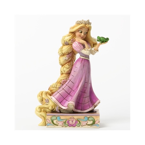 Jim Shore Disney Traditions - Rapunzel and Pascal Loyalty and Love Figurine