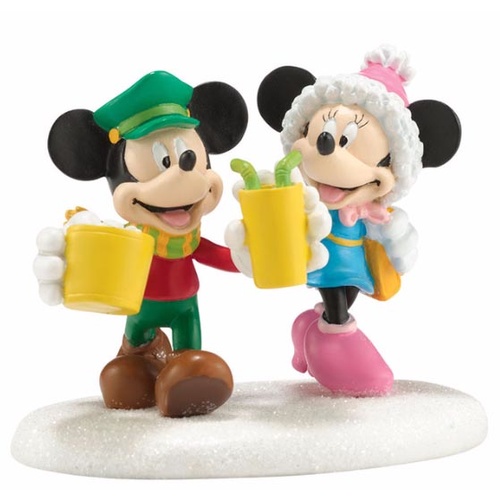Disney Mickey's Merry Christmas Village by Dept 56 - Mickey & Minnie's Date Night
