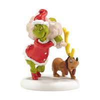Dr Seuss The Grinch By Dept 56 - Next He Loaded Some Bags