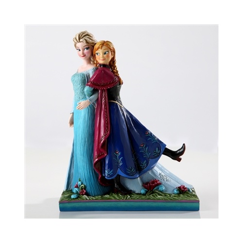 Jim Shore Disney Traditions - Anna and Elsa from Frozen Figurine