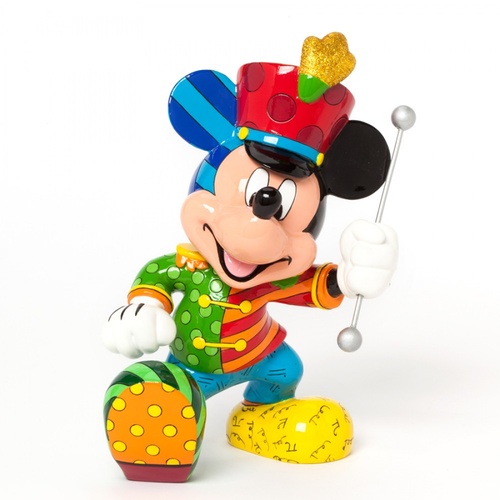 Disney Britto Band Leader Mickey Mouse Large Figurine