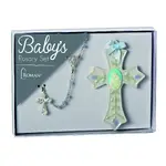 Roman Inc - Baby's First Rosary Set - Blue