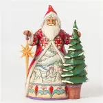 Heartwood Creek Santa Collection - Santa with tree