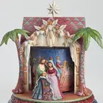 Jim Shore - The Night Of Our Dear Savior's Birth - Rotating Nativity Masterpiece Figurine