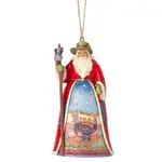 UNBOXED - Jim Shore Heartwood Creek Christmas Around The World - Australian Santa Hanging Ornament