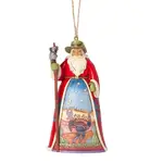Jim Shore Heartwood Creek Christmas Around The World - Australian Santa Hanging Ornament