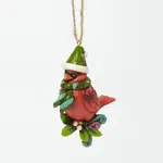 Heartwood Creek Hanging Ornament Collection - Cardinal On Branch Ornament