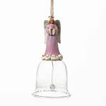 Heartwood Creek Classic - Angel Glass Bell Ornament Hanging Ornament