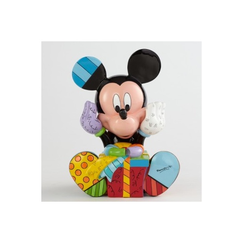 Disney Britto Mickey Birthday Large Figurine