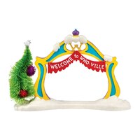 Dr Seuss The Grinch By Dept 56 - Who-Ville Welcome Arch