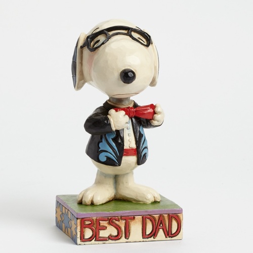 Peanuts By Jim Shore - Best Dad - Snoopy