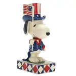 PRE PRODUCTION SAMPLE - Peanuts By Jim Shore Patriotic Snoopy
